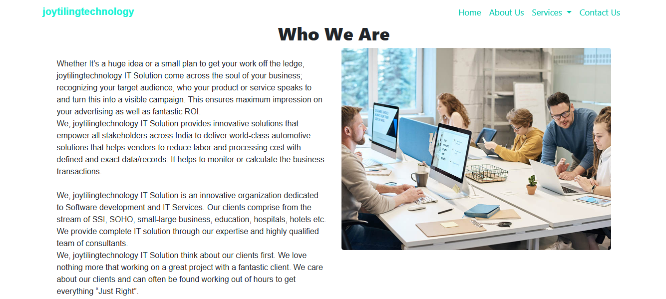 Joytiling technology